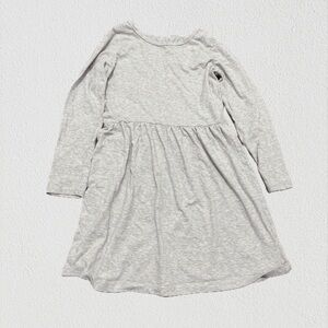 Carter's Light Gray Pink Polka Dots Casual Kids Dress